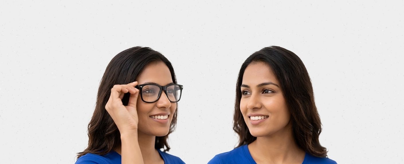 Before and After LASIK Eye Surgery