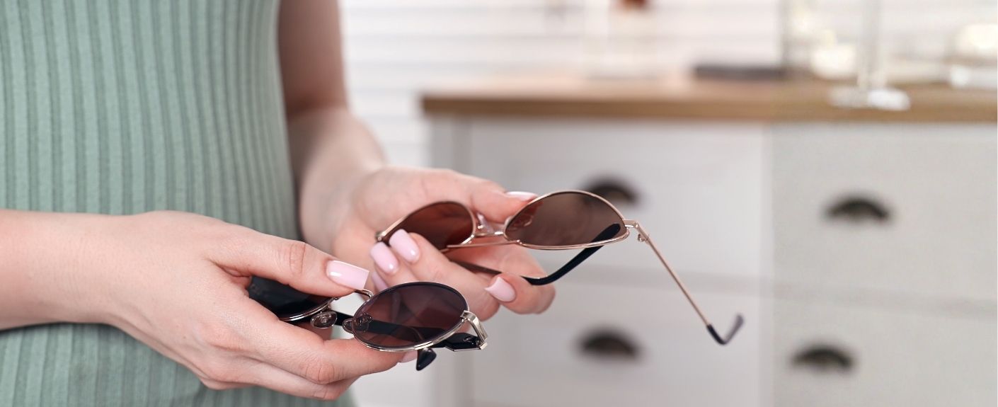 Wearing Sunglasses Indoors After Surgery