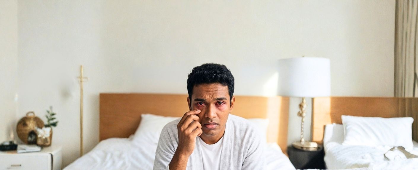 Woke Up With a Red Eye? Causes, Symptoms & Remedies Explained