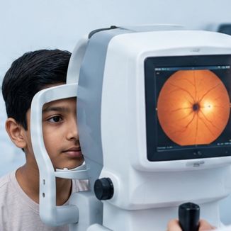Dilated Fundus Examination — temporary reference image