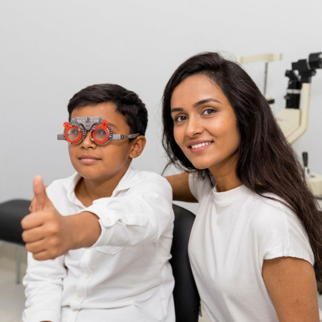 Temporary reference image for pediatric eye clinic hero