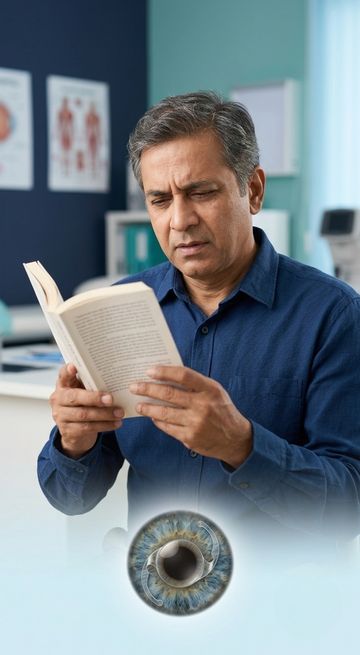 Lens-based vision correction at Surya Eye