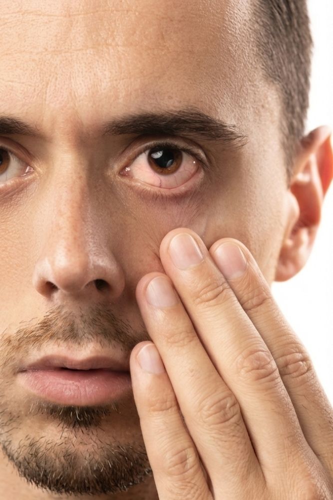 Eye discomfort and vision concerns