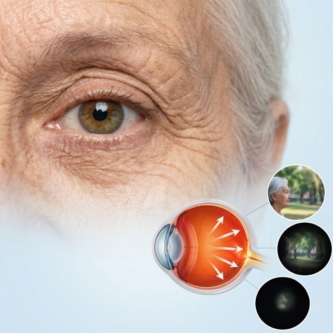 Illustrative glaucoma care image