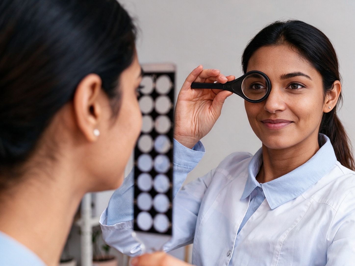 Eye examination and diagnostic mapping